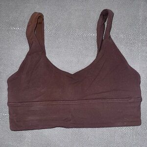 Lululemon Align Bra Espresso Brown Sz 8